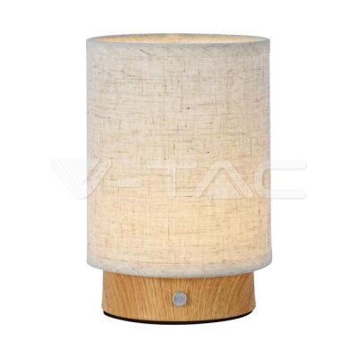 3W LED LAMPADA LED DA TAVOLO 3000K COLORE BEIGE