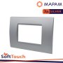 PLACCA SOFT-TOUCH ART-T1 3P 8003ST-3 SILVER