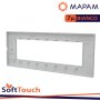 PLACCA SOFT-TOUCH GEM-T2 7P 6007ST-1 BIANCO
