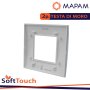 PLACCA SOFT-TOUCH ART-T1 2P 8002ST-4 TESTA DI MORO