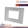 PLACCA SOFT-TOUCH ART-T1 3P 8003ST-6 ANTRACITE