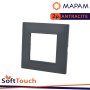 PLACCA SOFT-TOUCH GEM-T2 2P 6002ST-6 ANTRACITE