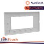 PLACCA SOFT-TOUCH GEM-T2 4P 6004ST-6 ANTRACITE