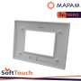 PLACCA SOFT-TOUCH ART-T1 3P 8003ST-2 NERO