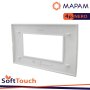 PLACCA SOFT-TOUCH ART-T1 4P 8004ST-2 NERO