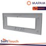 PLACCA SOFT-TOUCH ART-T1 7P 8007ST-2 NERO