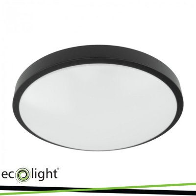DOME LIGHT 30CM 2XE27 ROUND BLACK