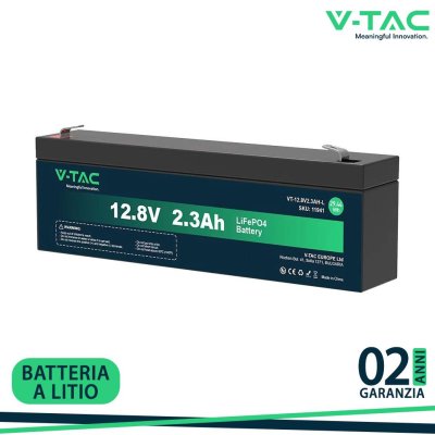 12.8V 2.3AH LITHIUM BATTERY L178 W35 H60