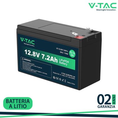 12.8V 7.2AH LITHIUM BATTERY L150 W63 H93