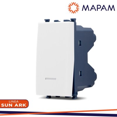 DEVIATORE UNIPOLARE SPIA SUN-T5 963B BIANCO