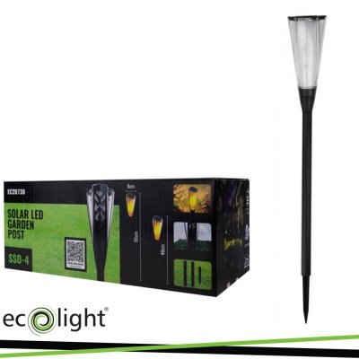 PALO SOLARE DA GIARDINO LED SSO-S 1600K IP65
