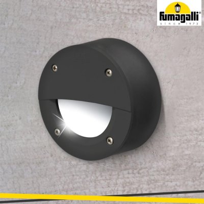 EXTRALETI 100 ROUND EL NERO OPALE LED GX53 3W CCT SET