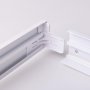CORNICE CHIUSURA N/T 600X600 ALLUMINIO BIANCO