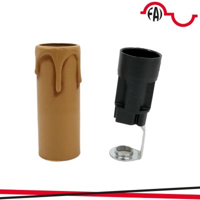 P.DE E14 A CAMDELA H65 ANTICHIZZATO