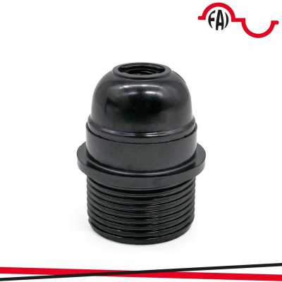 P.DE RESINA TERMOIND.E27 SEMIFIL. NERO