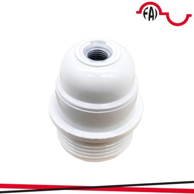 P.DE RESINA TERMOIND.E27 SIMIFIL. BIANCO