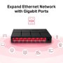 SWITCH DESKTOP 8-PORTE 10/100/1000MBPS