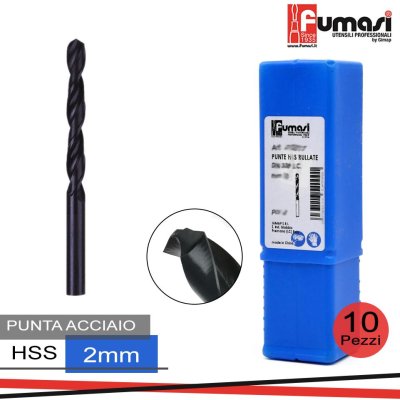 PUNTE ACCIAIO HSS 2