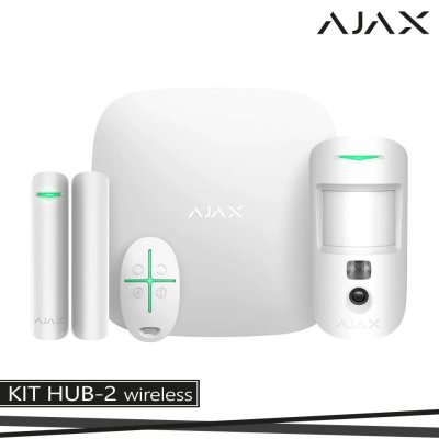 HUB 2 PLUS + MOTIONCAM + DOORPROTECT + SPACECONTROL WHITE