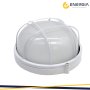 LAMPADA TARTARUGA E27 IP44 BIANCO CON GRIGLIA