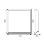 PANNELLO LED DA INCASSO BAREV ECO 36W 6060NW - KANLUX