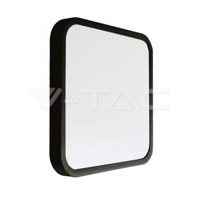 18W LED DOME LIGHT  WITH SAMSUNGCHIP 4000K SQ,BLACK FRAME IP