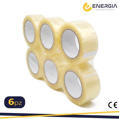 NASTRO IMBALLO TRASPARENTE 50X132