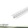PROFILO INCASSO BIANCO GPW02 + PARALUME OPALINO 2M
