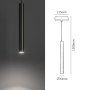 LITRACK PENDANT05N, 5W,220LM,4000K, D3CM
