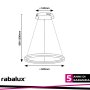 ISAURE,IND.PEND. LED35W, D60CM CCT 3000-6500K