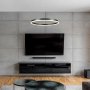 ISAURE,IND.PEND. LED35W, D60CM CCT 3000-6500K