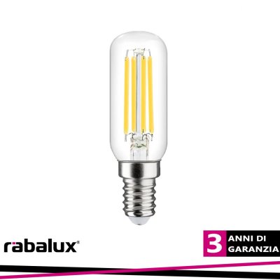 FIL. LED, E14 T25, 4W, 400LM, 3000K