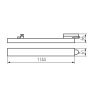 PROIETTORE PER BINARIO LTL 38W-114-CCT-W - KANLUX