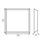 PANNELLO LED DA INCASSO BLINGO U29-35W 60CCT - KANLUX