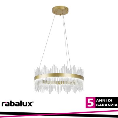 MABEL,IND.PEND. LED36W, D58CM, GOLD