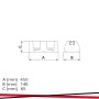 KIT BASE A PAVIMENTO ANTIVIBRANTE EXTREME 70 - 8" 450MM