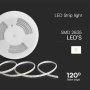 121 10,5W LED STRIP LIGHT RED 10M/SET 220V