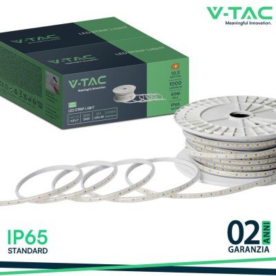 121 10,5W LED STRIP LIGHT 6500K 50M/SET 220V