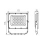 PROIETTORE A LED ACETE 30W CCT GR - KANLUX