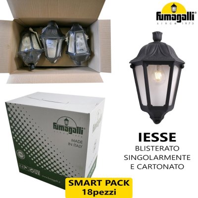 IESSE SMART PACK NERO TRASP  E27