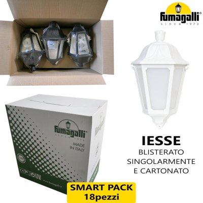 IESSE SMART PACK BIANCO TRASP  E27