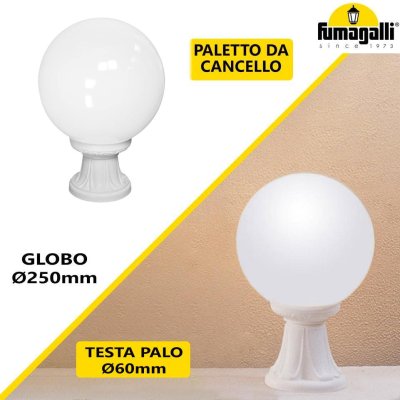 MIKROLOT/G250 BIANCO OPALE E27