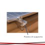 PIASTRA DI SUPPORTO PER VITE DOPPIO FILETTO DA 12
