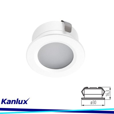 FARETTO INCASSO IMPERMEABILE A LED IMBER LED NW W - KANLUX