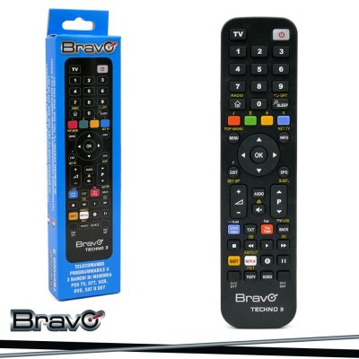 TELECOMANDO PROGRAMMABILE A 3  BANCHI DI MEMORIA TECHNO3