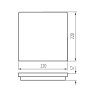 PLAFONIERA LED BENO 12-18W CCT-L W - KANLUX