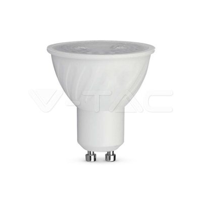 6W GU10 RIPPLE PLASTIC SPOTLIGHT 6500K 110 D