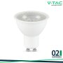 6W GU10 RIPPLE PLASTIC SPOTLIGHT 4000K 38 D