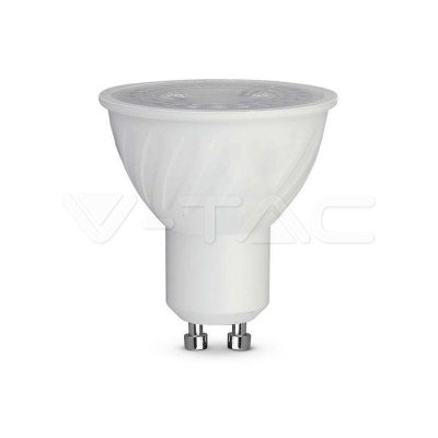 6W GU10 RIPPLE PLASTIC SPOTLIGHT 4000K 10 D