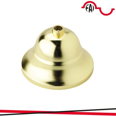ROSONE IN METALLO PER PENDEL D.110 OTTONE